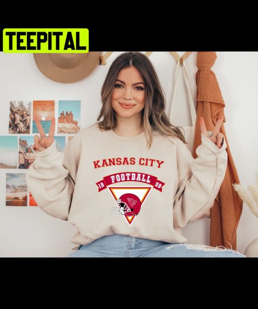 Kansas City Football Vintage Style Unisex Sweatshirt