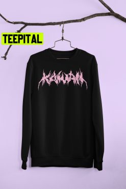 Kawaii Black Death Metal Pastel Goth Logo Trending Unisex Shirt