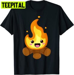 Kawaii Halloween Group Costume Party S’mores Campfire Smore Trending Unisex Shirt