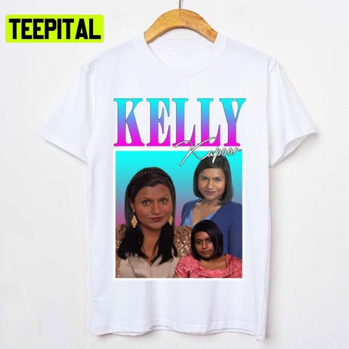 Kelly Kapoor Retro Design Actress Unisex T-Shirt