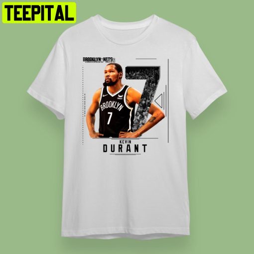 Kevin Durant Basketball Edit Nets Retro Art Unisex T-Shirt