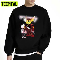 Kids Star Listen Clank Cartoon Unisex Sweatshirt