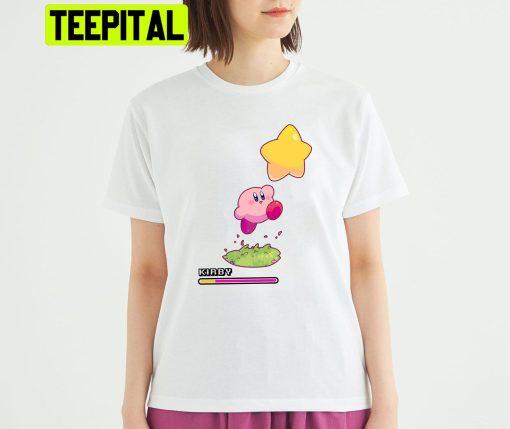 Kirby Catch The Star Trending Unisex Shirt