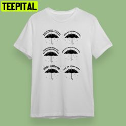 Klaus Umbrella Academy Quotes Retro Art Unisex T-Shirt