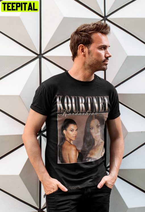 Kourtney Kardashian The Kardashians Retro Design T-Shirt