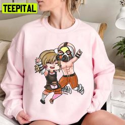 Krieg And Tiny Tina Chibi Graphic Unisex Sweatshirt