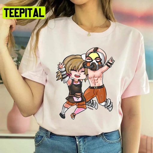 Krieg And Tiny Tina Chibi Graphic Unisex Sweatshirt