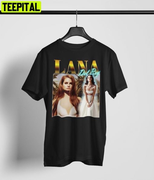 Lana Del Rey Singer Vintage Inspired 90s Rap Unisex T-Shirt