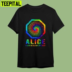 Large Hadron Collider Alice Tie Dye S Retro Art Unisex T-Shirt