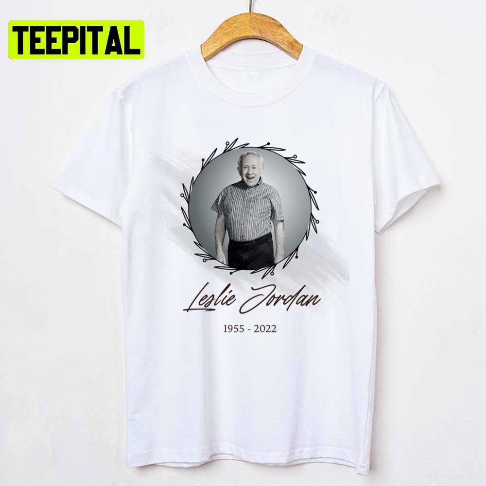 Legend Never Die Rip Leslie Jordan Aesthetic Design Unisex T-Shirt