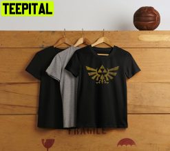 Legend Of Zelda Royal Crest Distressed Badge Unisex T-Shirt