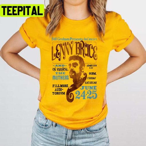 Lenny Bruce In Concert Unisex T-Shirt