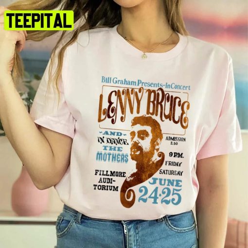 Lenny Bruce In Concert Unisex T-Shirt