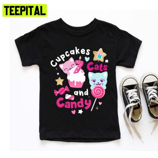 Like Nastya Cupcakes Cats And Candy Hoodie