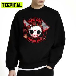 Logo Art Survival Squad Final Girls Mask Unisex Sweatshirt