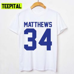 Logo Design Auston Matthews 34 Unisex T-Shirt