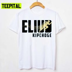 Logo Text Art Marathon Eliud Kipchoge Unisex T-Shirt