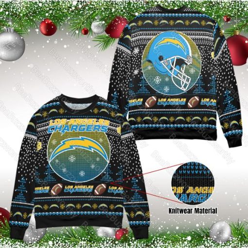 Los Angeles Chargers Unisex Ugly 3D Xmas Sweater