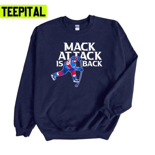 Mack Attack Is Back Ice Hockey Player Nathan Mackinnon Unisex Sweatshirt