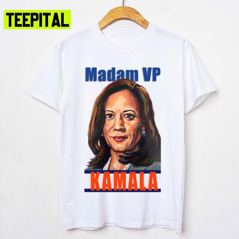 Madam Vp Kamala Mvp Political Unisex T-Shirt
