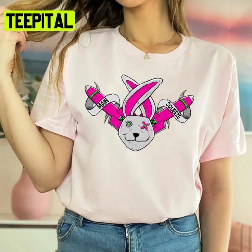 Main Squeeze Tyni Tina Bunny Head Unisex Sweatshirt