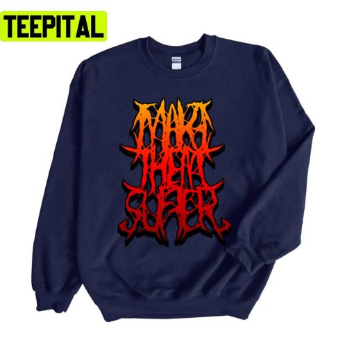 Make Them Suffer Retro Rock Band Unisex Sweatshirt