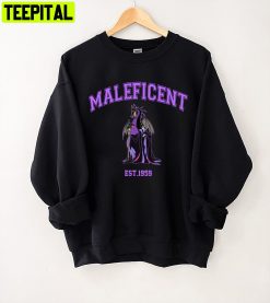 Maleficent Est1959 Maleficent Villain Villain Disney Sweatshirt