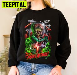 Mars Attacks Blasted Into Oblivion Halloween And Christmas Trending Unisex Sweatshirt