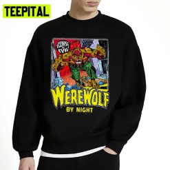 Marvel Design Movie Werewolf By Night Unisex Sweatshirt