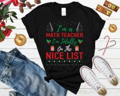 Math Teacher Ugly Christmas Shirt