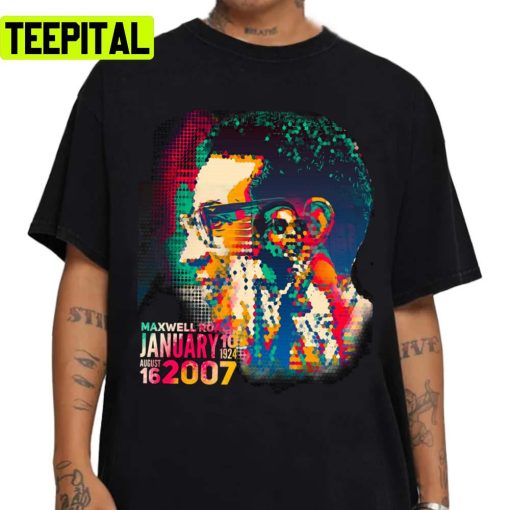 Max Roach Tribute Graphic 2007 Design Unisex Sweatshirt