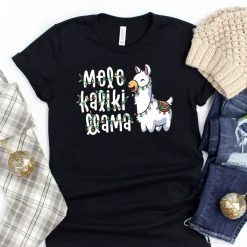 Mele Kaliki Llama Xmas T-Shirt