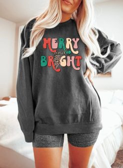 Merry & Bright Christmas Sweatshirt