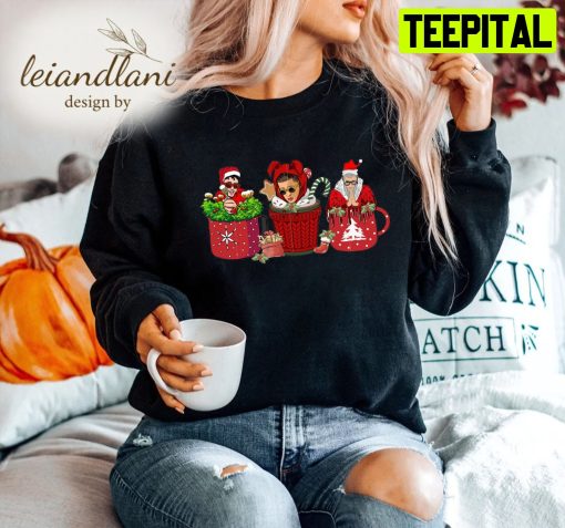 Merry Latte Coffee Un Verano Sin Ti Movie Coffee Bad Bunny Party Christmas Sweatshirt