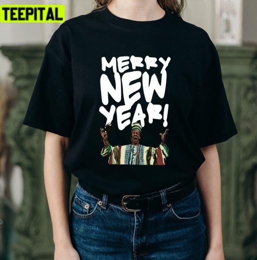 Merry New Year Beef Jerky Time Unisex T-Shirt