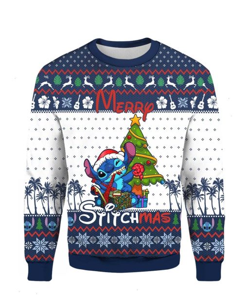 Merry Stitchmas Ugly 3D Christmas Sweater