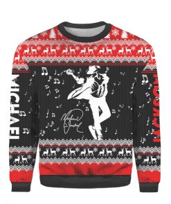 Michael Jackson Dancing Ugly 3D Christmas Sweater