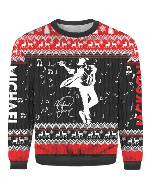 Michael Jackson Dancing Ugly Xmas 3D Sweater