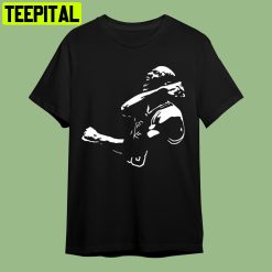 Michael Jordan Silhouette Retro Art Unisex T-Shirt