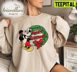 Mickey 2022 Castle Merry Christmas Sweatshirt