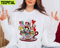 Mickey And Freinds Holiday Christmas Sweatshirt