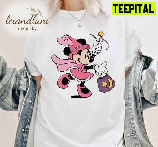 Mickey And Minnie Mickey Minnie Mouse Halloween Unisesx T-Shirt