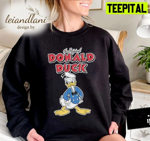 Mickey & Friends Donald Duck Original Graphic Disney Sweatshirt