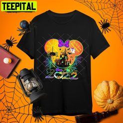 Mickey Not So Scary Disney Halloween Retro Art Unisex T-Shirt