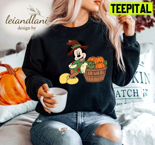 Mickey Pumkin Mickey Skeleton Mickey Mickey Mouse Halloween Sweatshirt