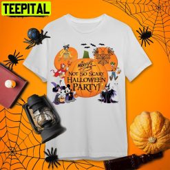 Mickey’s Not So Scary Halloween Party Disney Halloween Retro Art Unisex T-Shirt