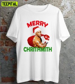 Mike Tyson Christmas Chritmith Xmax Slogan Retro Design T-Shirt