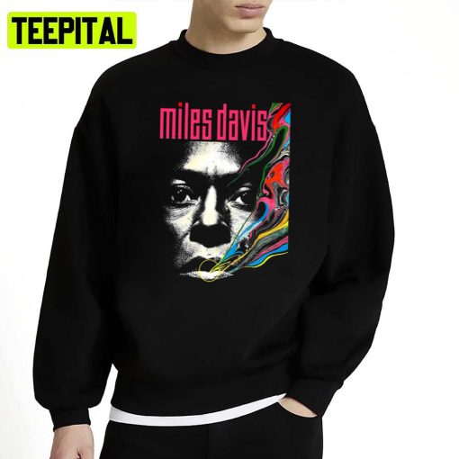 Miles Vintage Davis Concert Retro Jazz Music Unisex Sweatshirt