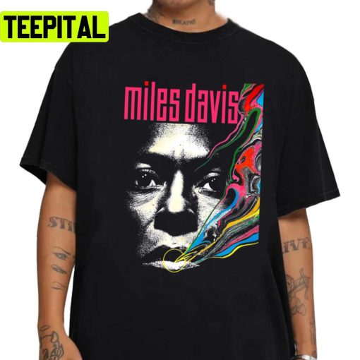 Miles Vintage Davis Concert Retro Jazz Music Unisex Sweatshirt