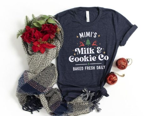 Mimi’s Milk And Cookie Co Christmas Shirt